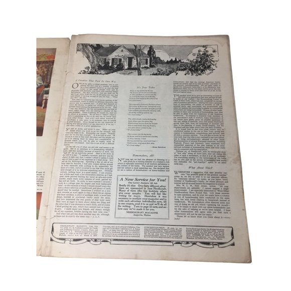 Needlecraft the Magazine of Home Arts Vintage Magazine June 1931 - Picture 4 of 12